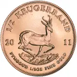 2011 Krugerrand 0.5 oz Gold Bullion Coin