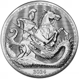 2024 St George and the Dragon 1 oz Silver Bullion Coin