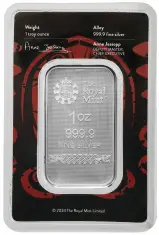 Silver 1 Ounce The Norse Gods Collection Norse Gods - Odin  Bar With Box The Royal Mint reverse