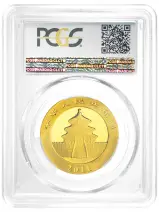 2011 Gold Graded 1 Ounce Panda  Coin Single China PCGS MS-69 obverse