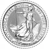 2024 Silver Britannia 0.1 oz Bullion Coin