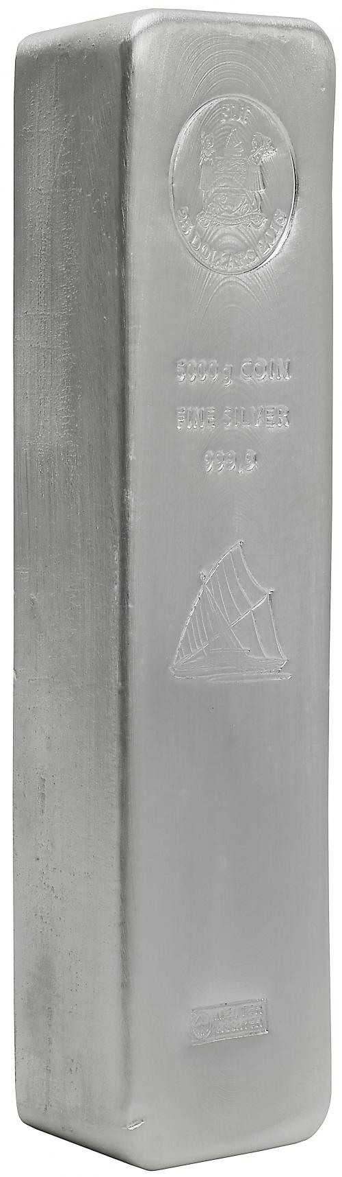 CATS 2022 5 oz Pure Silver Antiqued Coin in Capsule - Fiji