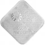 The Queen's Beasts Completer 1 oz Silver Bullion Bar obverse