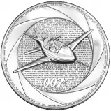 2025 James Bond of the 1980s 1 oz Silver Coin 