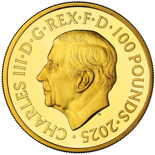 2025 John Lennon 'Music Legends' 1 oz Gold Proof Coin obverse