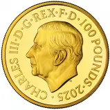 2025 John Lennon 'Music Legends' 1 oz Gold Proof Coin obverse