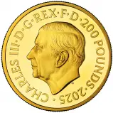 2025 John Lennon 'Music Legends' 2 oz Gold Proof Coin  obverse