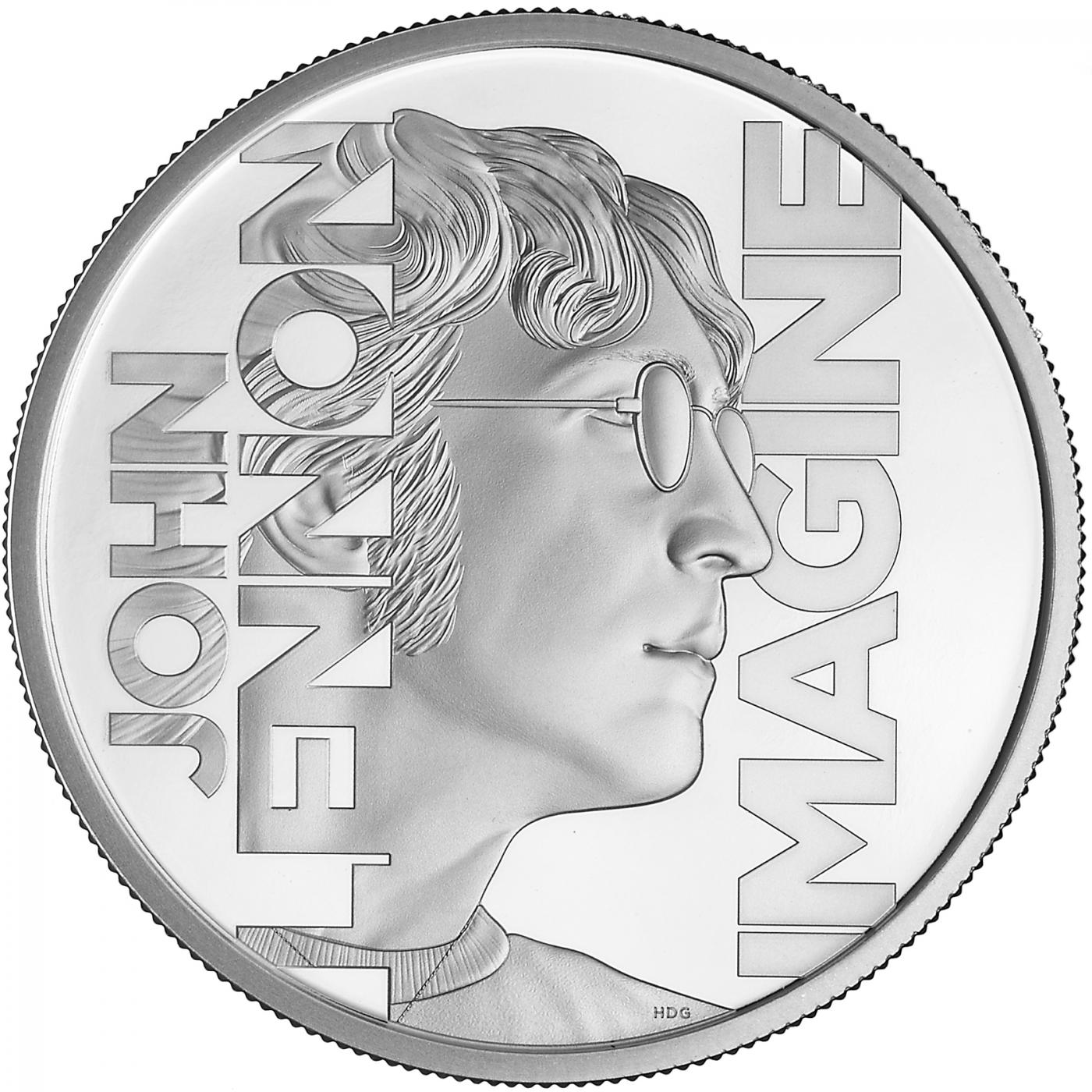 2025 UK John Lennon 2 oz Silver Proof Coin | Chards