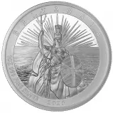 2025 Silver Proof Britannia 1 oz Coin  reverse