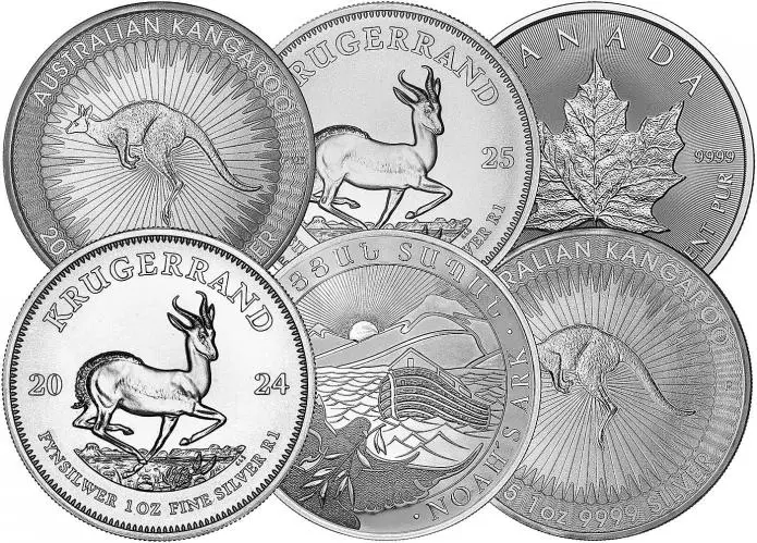 1 oz World Silver Bullion Coins Best Value (New)