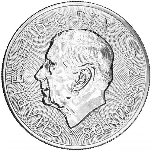 2025 UK Royal Arms 1 oz Silver Bullion Coin obverse