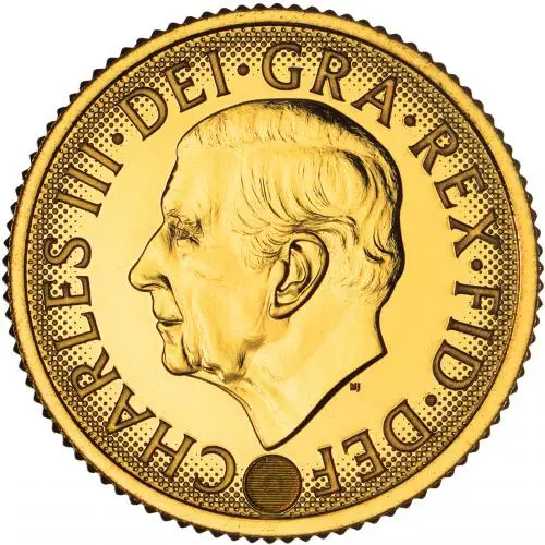 2026 Gold Half Sovereign Bullion Coin obverse