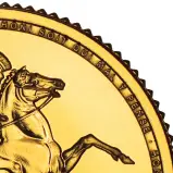 2026 Gold Half Sovereign Bullion Coin microtext