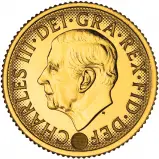2026 Gold Half Sovereign Bullion Coin obverse