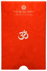 Ganesh  Gold Bullion 20 Gram Wafer Lakshmi  Bar In Card New United Kingdom The Royal Mint front cover