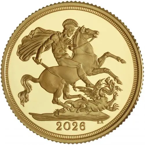 2026 Gold Proof Sovereign Coin reverse