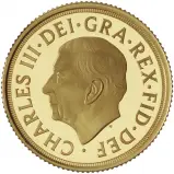 2026 Gold Proof Sovereign Coin obverse