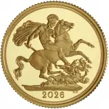 2026 Gold Proof Sovereign Coin