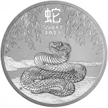 2025 Australian Year of the Snake 0.5 oz Silver Bullion Coin Pre-Owned