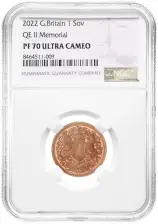 2022 Gold Proof Sovereign Memorial NGC - PF-70 ULTRA CAMEO