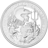 2024 Britannia and Liberty 1 oz Silver Proof Coin - Pre-Owned