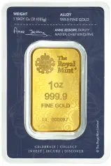 Una and the Lion 1 oz Gold Bar - Edition I Pre-Owned obverse