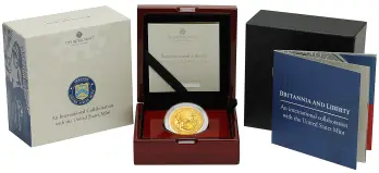 2024 Gold Proof 1 Ounce Charles III Pound Sterling £100  Coin Single United Kingdom The Royal Mint display
