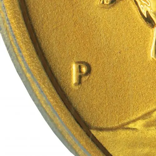 2022 Gold Bullion 1 Ounce Kangaroo Nugget Elizabeth II Australian Dollar $100  Coin Single Australia Perth Mint MS-70 mint mark