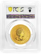 2022 Gold Bullion 1 Ounce Kangaroo Nugget Elizabeth II Australian Dollar $100 Coin Australia Perth Mint MS-70 obverse