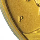 2022 Gold Bullion 1 Ounce Kangaroo Nugget Elizabeth II Australian Dollar $100  Coin Single Australia Perth Mint MS-70 mint mark