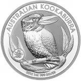 2012 Silver Kookaburra 1 oz Bullion Coin 'Dragon Privy Mark'