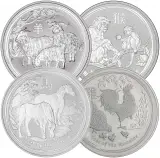 Australian 1 oz Lunar Silver Coin Best Value (Pre-Owned)