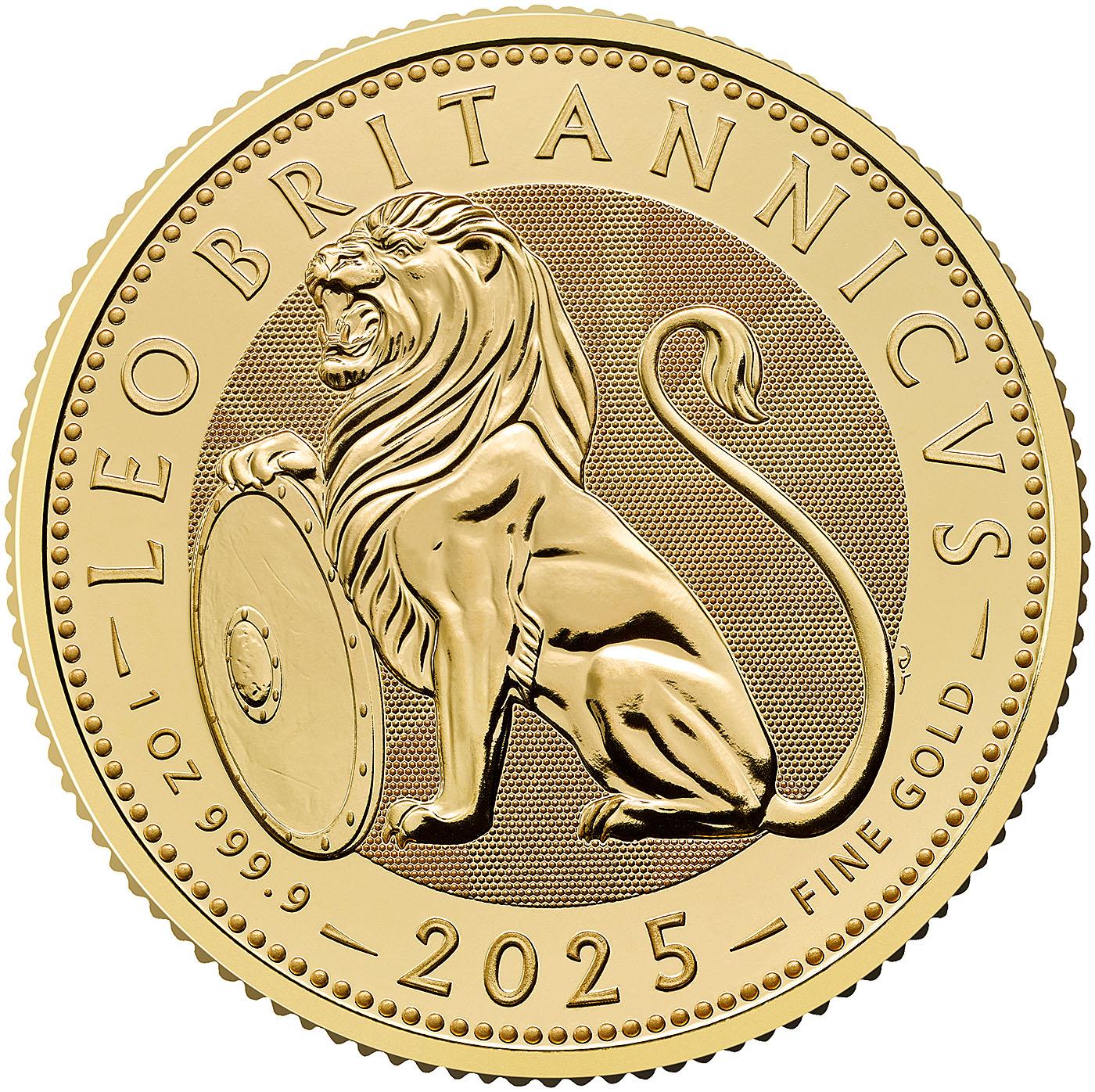 2025 UK British Lion 1 Ounce Gold Bullion Coin | Chards