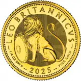 2025 British Lion 0.25 oz Gold Coin