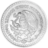 2014 Silver Libertad 0.5 oz 1 Onza Coin - Pre-Owned obverse
