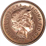 2009 Gold Quarter Sovereign Bullion Coin obverse