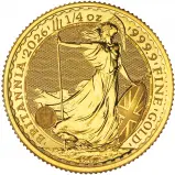 2026 Gold Britannia 0.25 oz Bullion Coin 