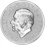 2026 Silver Britannia 1 oz Bullion Coin obverse featuring Charles III
