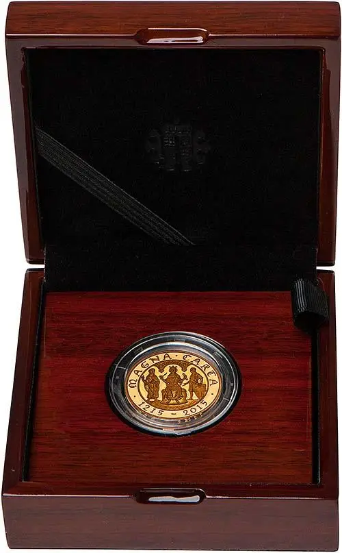 2015 UK Coin £2 Gold Proof Magna Carta 21377