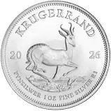 2026 Silver Krugerrand 1 oz Bullion Coin