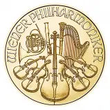 2026 Gold Philharmonic 1 oz Bullion Coin reverse