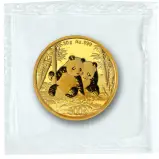 2026 Chinese 30g Panda Gold Bullion Coin reverse packaging