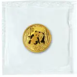 2026 Chinese 3g Panda Gold Bullion Coin reverse packaging