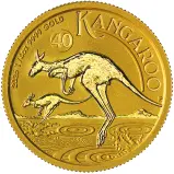 2026 Australian Kangaroo 0.25 oz Gold Nugget Bullion Coin