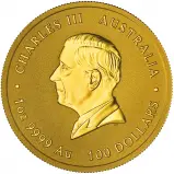 2026 Australian Year of the Horse 1 oz Gold Bullion Coin obverse
