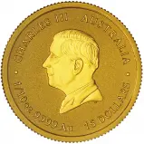 2026 Australian Year of the Horse 0.1 oz Gold Bullion Coin obverse