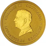 2026 Australian Year of the Horse 0.05 oz Gold Bullion Coin obverse
