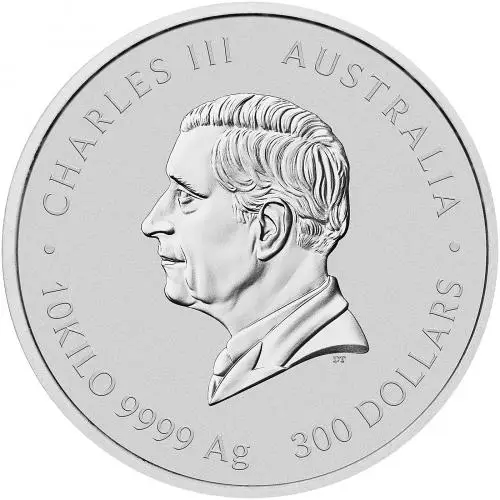 2026 Australian Year of the Horse 10 kg Silver Bullion Coin TPM Obverse 