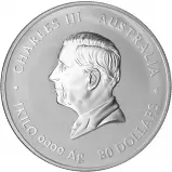2026 Australian Year of the Horse 1 kg Silver Bullion Coin obverse