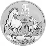 2026 Australian Year of the Horse 2 oz Silver Bullion Coin
